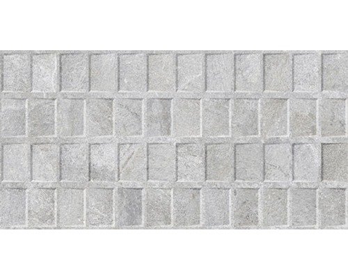 Feinsteinzeug Dekorfliese Dover Gris 32x62,5 cm