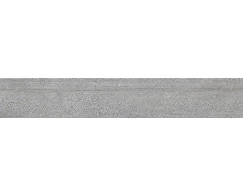 Feinsteinzeug Bodenfliese District gris 15x90 cm
