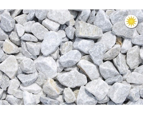 Marmorbruch Wolken-Weiss 25-50mm 1000 kg in Tandem-Bags