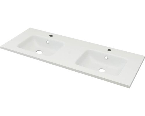 Möbelwaschtisch Tessin Mineralguss weiss 121 cm
