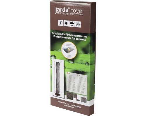 Schutzhülle Jarda für Sonnenschirm Ø 60 H 250 cm anthrazit