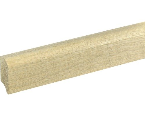 Sockelleiste Eiche roh 19,5x45x2400mm