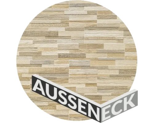 Aussenecke Oakland Wood Sand 3D 20x10x15 cm