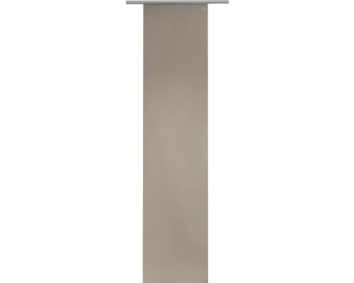 Flächenvorhang Basic taupe 60x300 cm