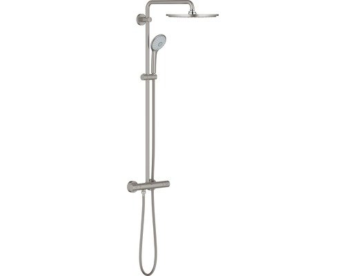 Duschsäule inkl. Thermostat GROHE Euphoria XXL System 310 supersteel 26075DC0