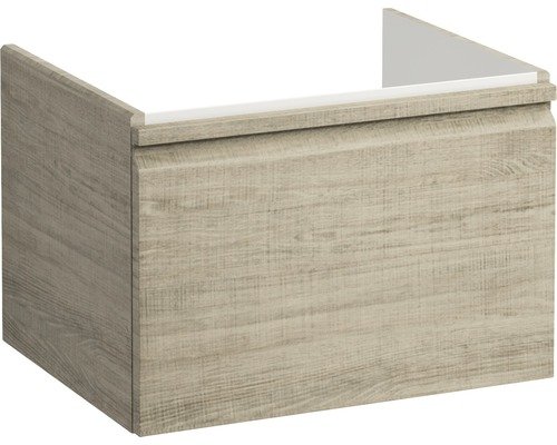 Waschtischunterschrank PRO S-60 IS eiche hell