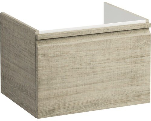 Waschtischunterschrank PRO S-60 eiche hell