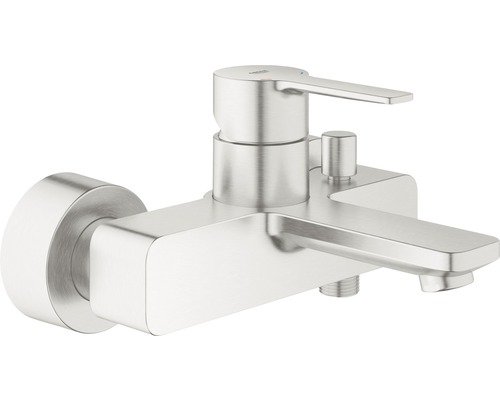 GROHE Badewannenarmatur LINEARE supersteel matt 33849DC1