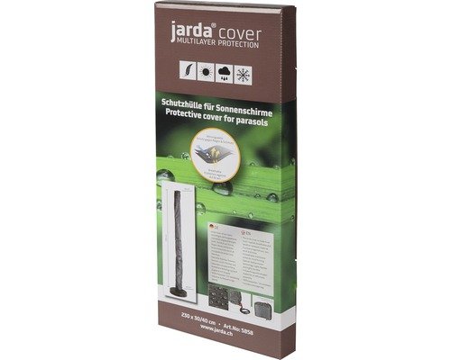Schutzhülle Jarda für Sonnenschirm Ø 40 H 230 cm anthrazit