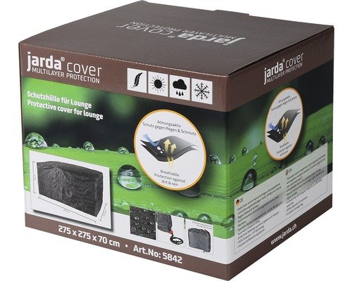 Schutzhülle Jarda für Loungeset 275x275x70 cm anthrazit