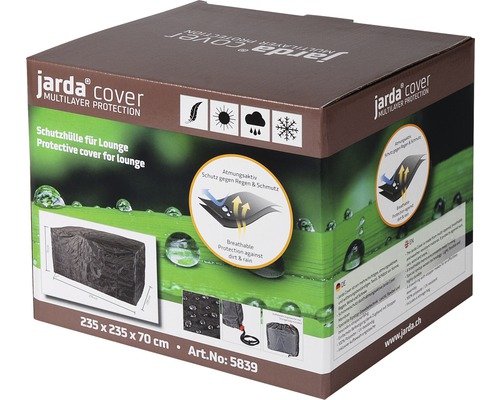 Schutzhülle Jarda für Loungeset 235x235x70 cm anthrazit