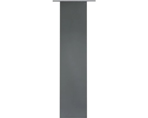 Flächenvorhang Basic grey 60x300 cm