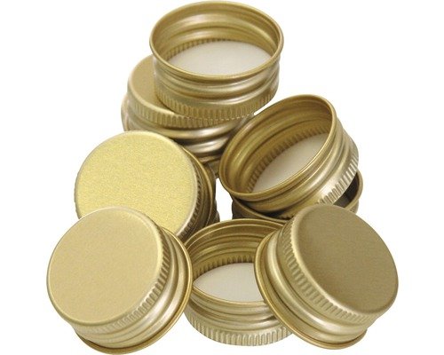 Ersatzdeckel für Flaschen 28 mm 10 Stk.
