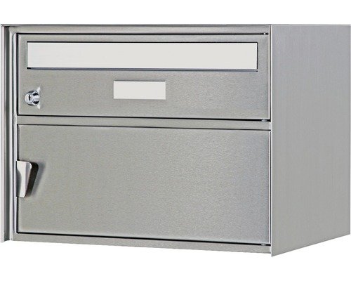 Huber Briefkasten Gstaad chromstahl 418x310x303 mm