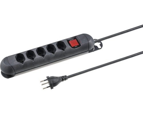 Steckdosenleiste Steba Strong 5xT13 3 m anthrazit