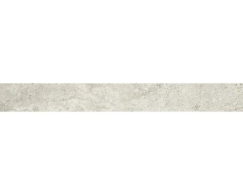 Sockelfliese Quarry weiss 7x60 cm
