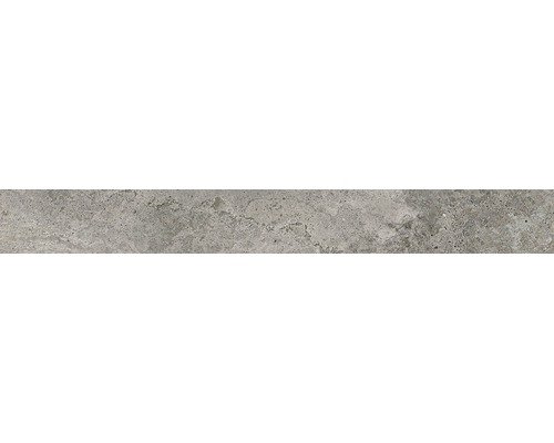 Sockelfliese Quarry grau 7x60 cm