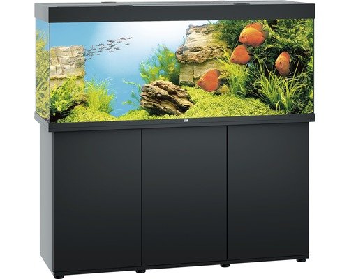 Aquariumkombination Juwel Rio 450 LED SBX mit schwarz