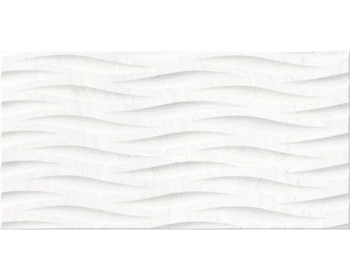 Feinsteinzeug Dekorfliese Varana Blanco 45x90 cm