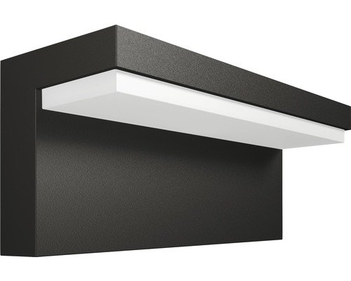 Philips Aussen Wandlampe Bustan 4,5W 1000 lm anthrazit