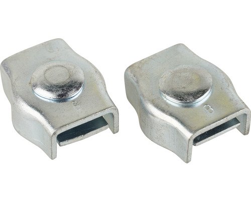 Mamutec Seilklemme Simplex verzinkt 6-8 mm 2 Stück
