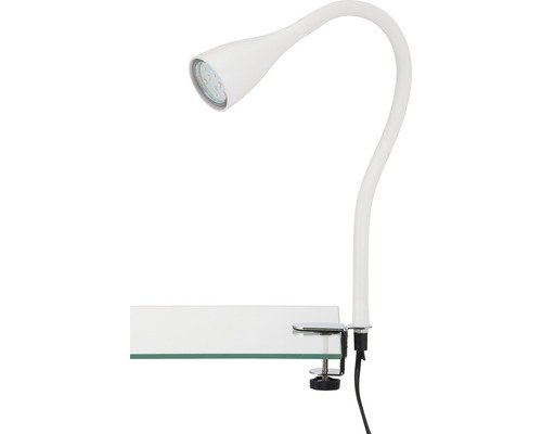 LED Klemmleuchte Elasti weiss GU10 3W 250lm