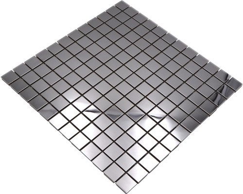 Edelstahlmosaik XCE 23G SILBER 29,8x29,8 cm