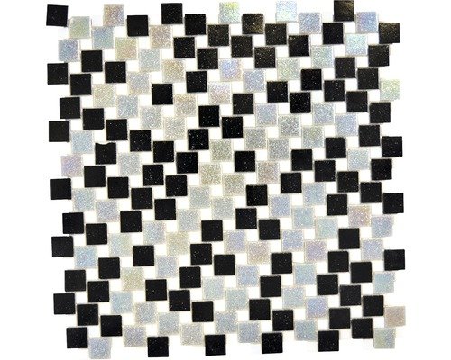 Glasmosaik GM K05 GRAUSCHWARZ 31,8x31,8 cm