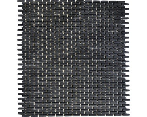 Glasmosaik CUBA B21B SCHWARZ 27,5x29,7 cm