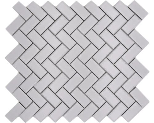 Keramikmosaik CHB 05WM weiss 30x30 cm