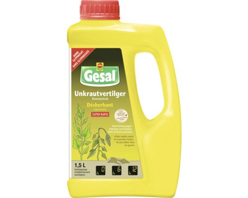 Gesal Unkrautvertilger SUPER-RAPID Konzentrat 1.5l