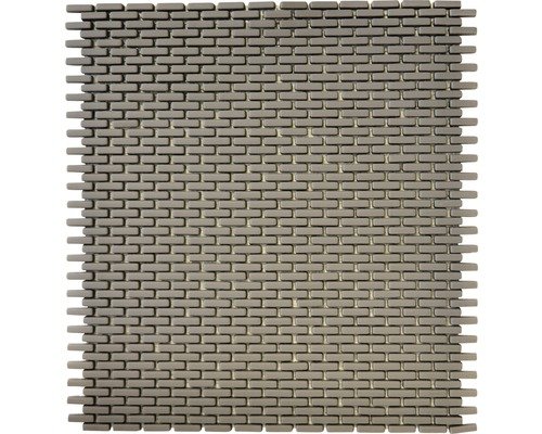Glasmosaik CUBA B25G GRAU 27,5x29,7 cm
