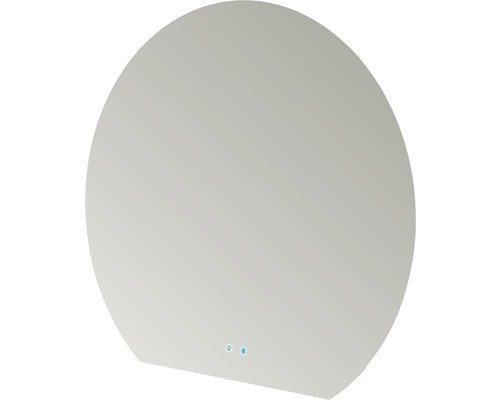 LED Badspiegel mit Touch und Bluetooth 100x108 cm IP 44 (fremdkörper- und spritzwassergeschützt)