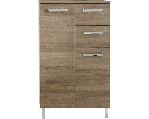 Highboard Pelipal Offenbach Sanremo Eiche 100.5x60 cm