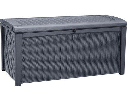 Auflagenbox Borneo Kunststoff 400 L anthrazit