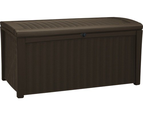 Auflagenbox Borneo Kunststoff 400 L braun