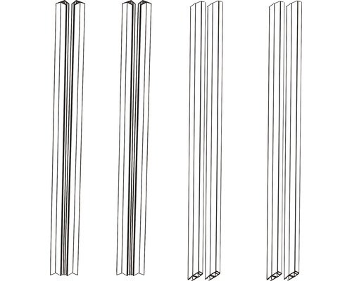 form&style Dichtleisten Set 5 mm