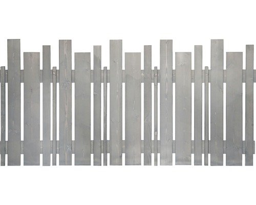 Vorgartenzaun Konsta Various 180 x 90 cm hellgrau