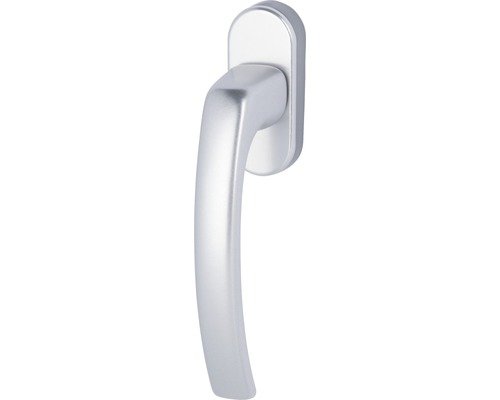 Fenstergriff F1 45° Rasterung Aluminium