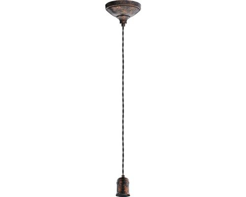LED Hängeleuchte Yorth 60W E27 Altkupfer