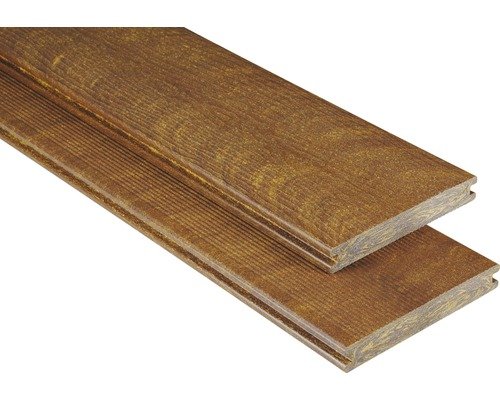 Konsta WPC Terrassendiele Masivo Vollprofil strukturiert mattiert 145 x 20x3000 mm hellbraun