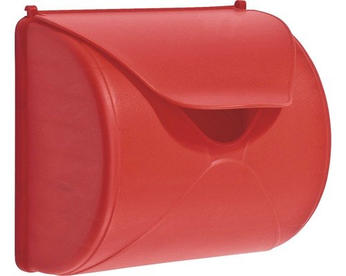 Briefkasten axi Kunststoff rot