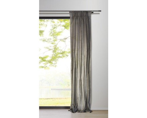 Vorhang mit Universalband soft taupe 135x245 cm