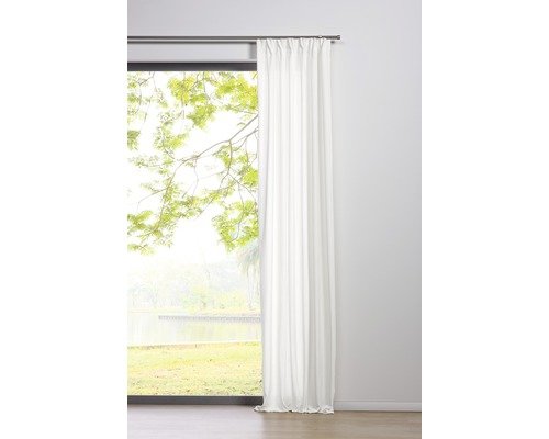 Vorhang mit Universalband Mood weiss 135x245 cm