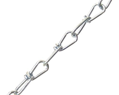 Pösamo Knotenkette K25 2,2 mm galvanisch verzinkt Meterware