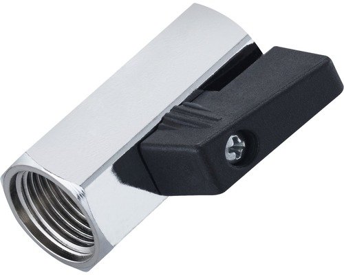 DIAQUA TECHNIC Mini-Kugelhahn Metall 3/4" chrom glänzend