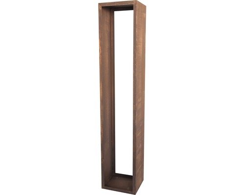 Kaminholz Stapelregal Metall 40x35x200 cm rost