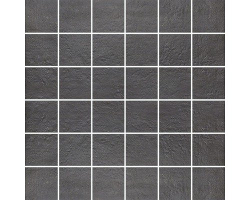 Feinsteinzeugmosaik Poseidone black 05 30x30 cm