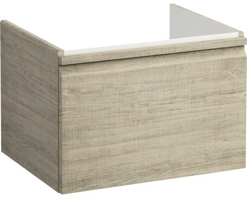Waschtischunterschrank PRO S compact eiche hell