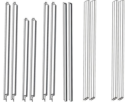 form&style Dichtungsset für Duschabtrennung